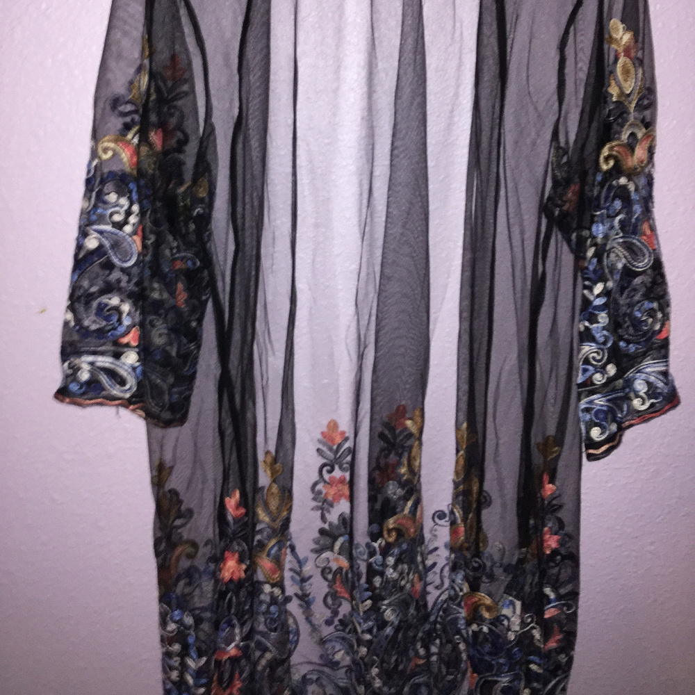 mesh over shirt